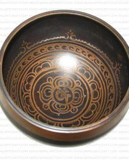 Mandala Carving Singing Bowl